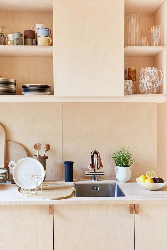 Mio Pladenj za sušenje posode, moder