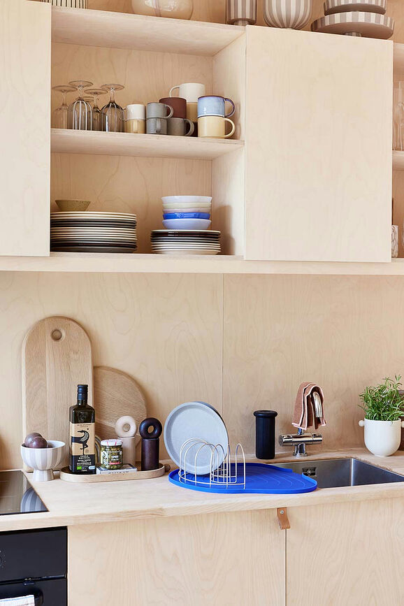 Mio Plateau égouttoir, bleu