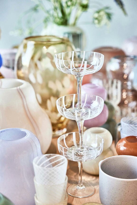 Mizu Coupe Čaše za šampanjac 230 ml sive