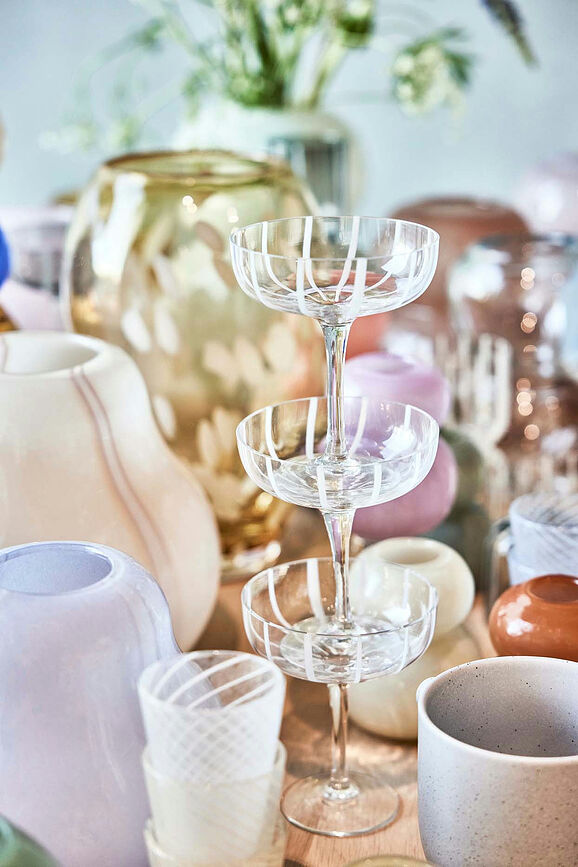 Mizu Coupe Coupes à Champagne 230 ml, grises