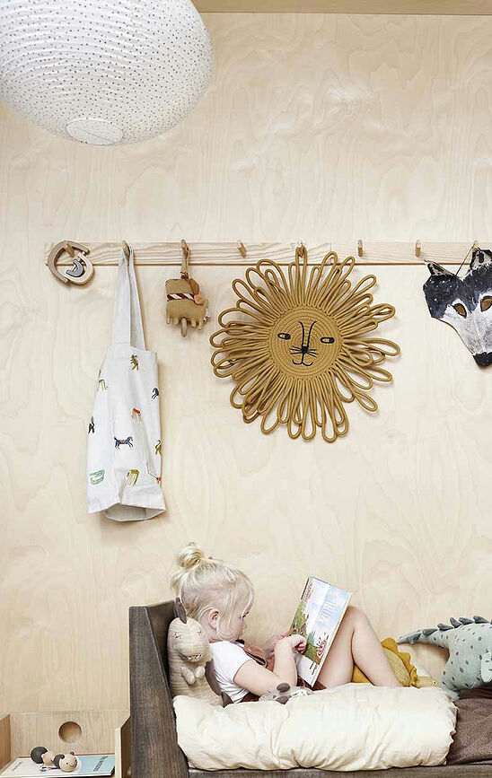 Móvil Musical con diseño de elefante OYOY Erik Elephant, para cuna