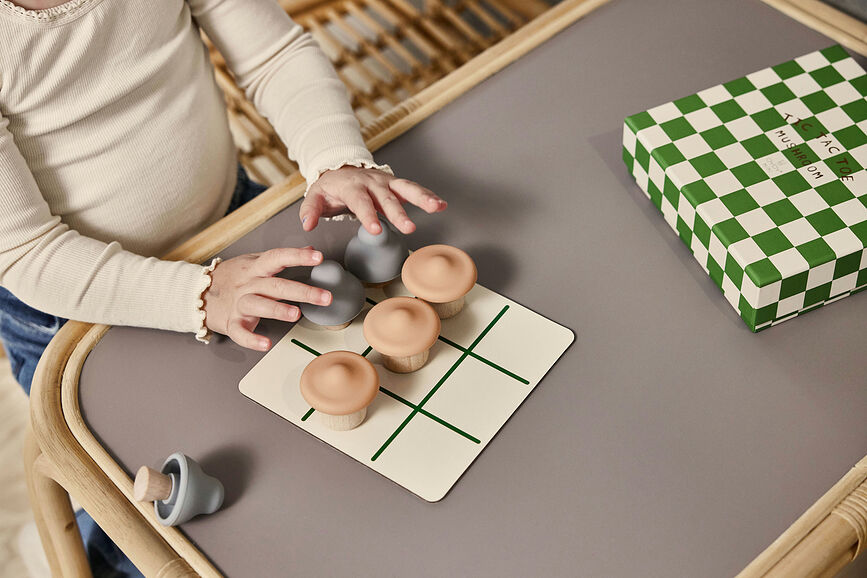 Mushroom Jeu de Tic-Tac-Toe