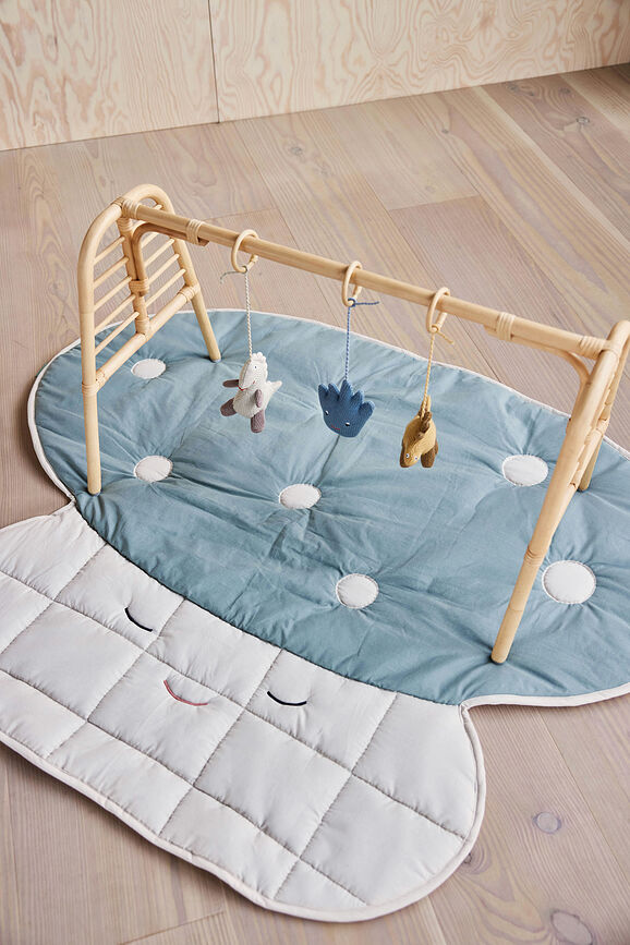 Mushroom Tapis de Jeu, bleu