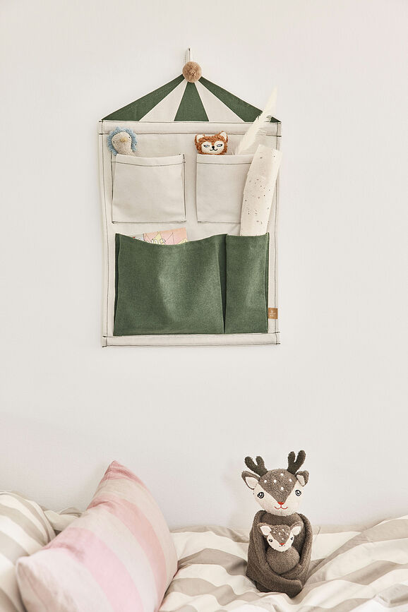 Organizador de Pared Circus, beige y verde