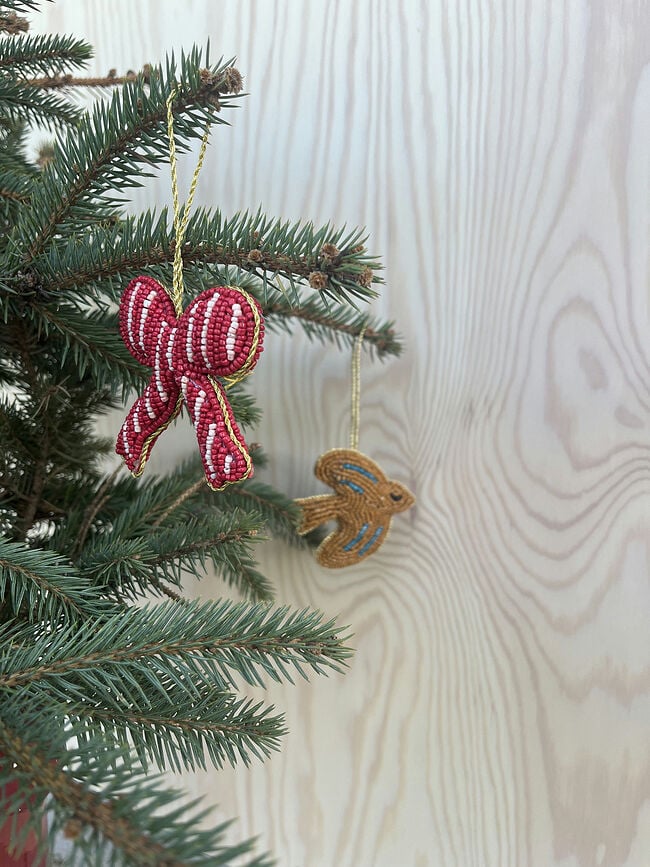 OYOY Božični obeski, ptice, pisani, 3 kosi