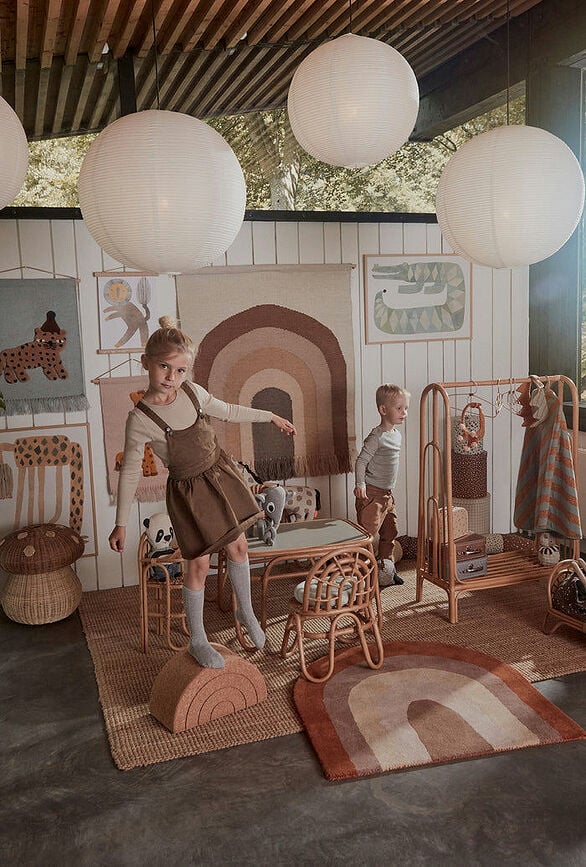 OYOY Dekoracija zidna motiv leoparda