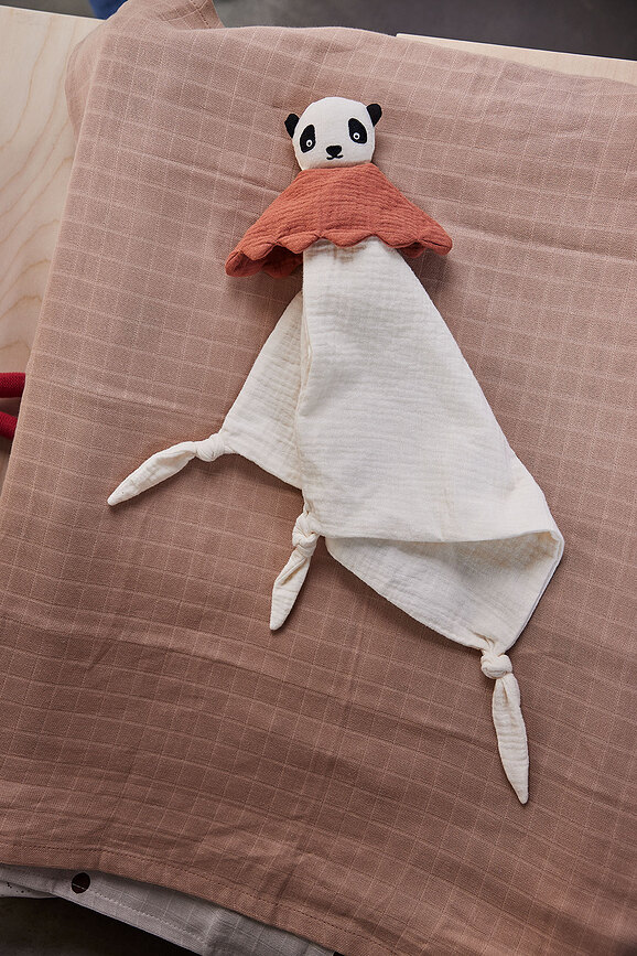 OYOY Hunsi Dog Doudou, 40 x 40 cm