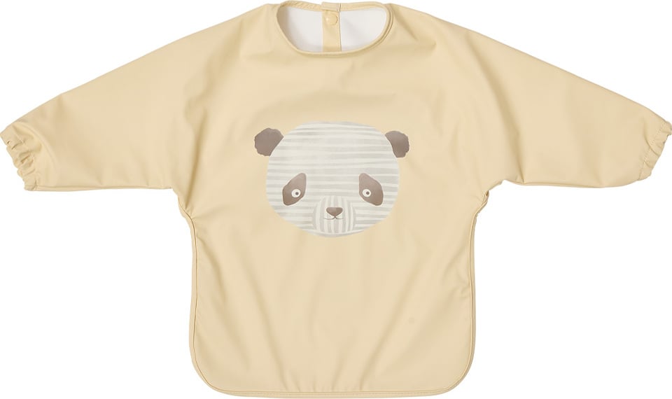 OYOY Lun Lun Panda Lätzchen mit Ärmeln 43 x 74 cm