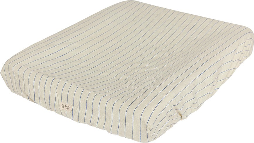 OYOY Navlaka za Podlogu za Previjanje bež plava