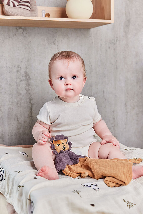 OYOY Hunsi Dog Odeja-priponka, 40 x 40 cm