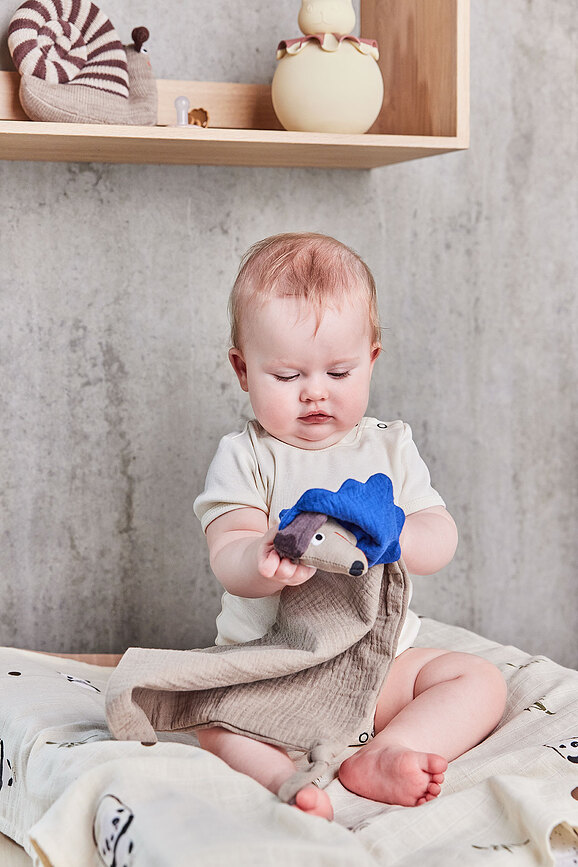 OYOY Hunsi Dog Odeja-priponka, 40 x 40 cm