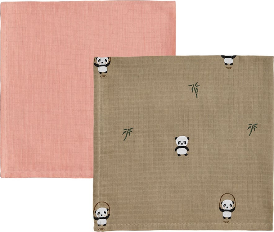 OYOY Panda Mullwindeln 65 x 65 cm, 2 St.