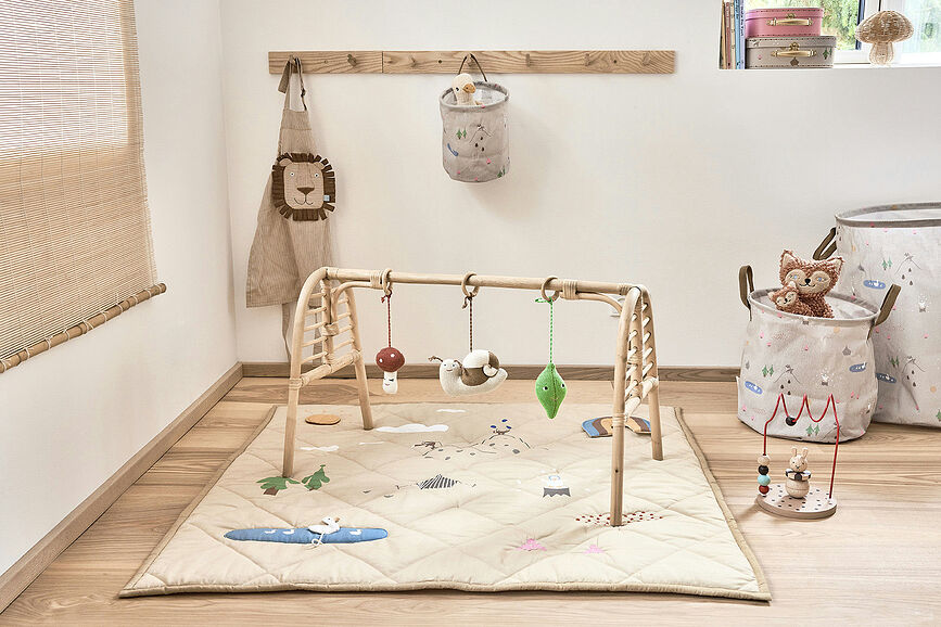 OYOY Foxy Panier à linge ou de rangement, 54 cm