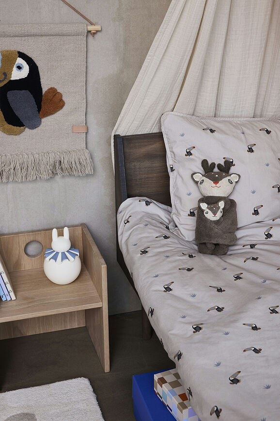 OYOY Peluche Renards Frida et Bébé Félix