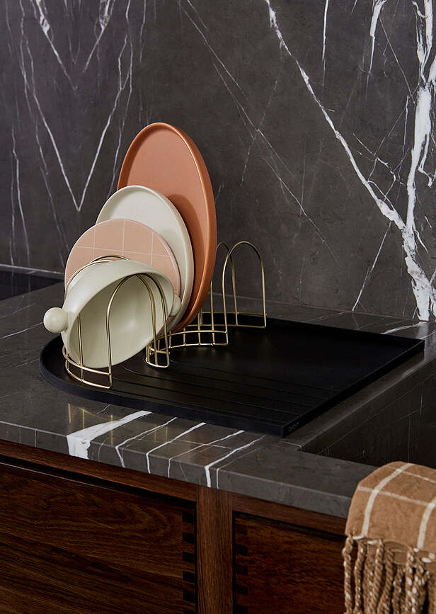 OYOY Pladanj za ocjeđivač posuđa ružičasti