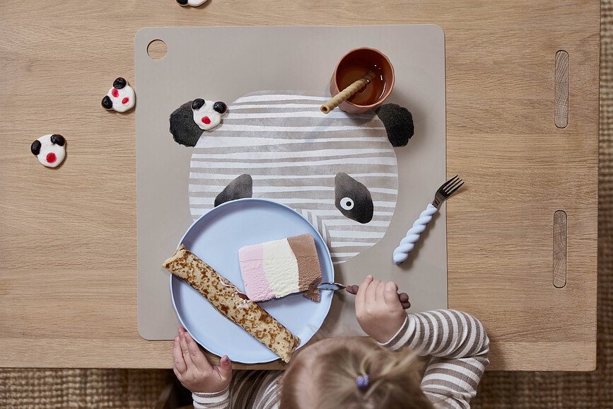 OYOY Erik Elephant Set de Table, 38 x 38 cm