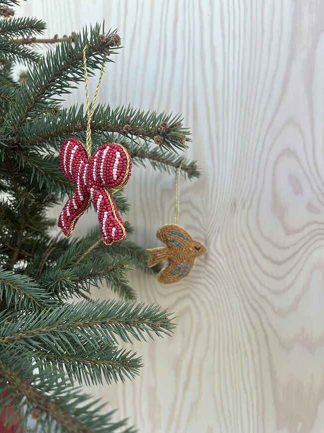 OYOY Suspensions de Noël oiseaux, multicolores, Lot de 3