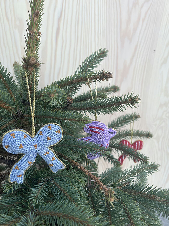 OYOY Suspensions de Noël oiseaux, multicolores, Lot de 3