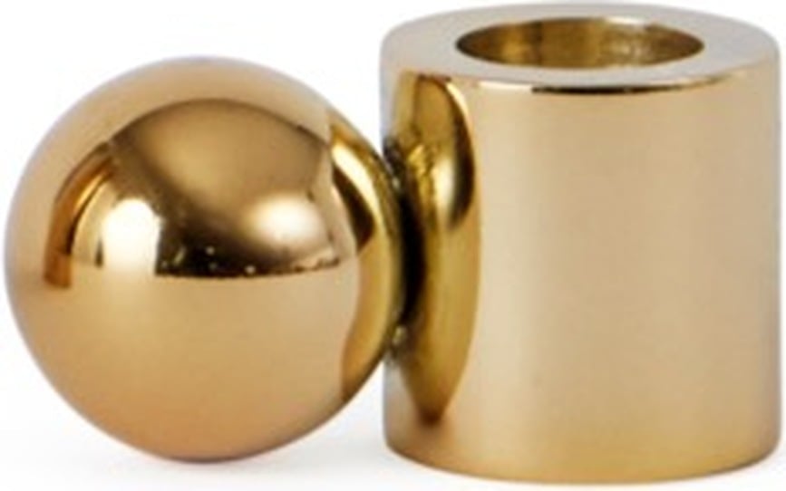 Palloa Κηροπήγιο για κλασικό κερί, ορείχαλκος, 2 cm