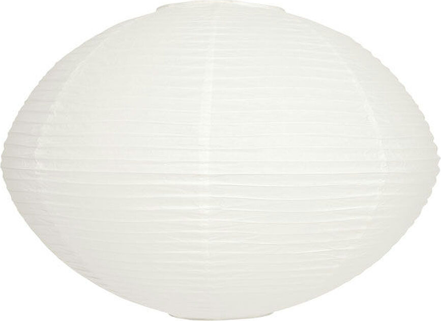 Pantalla de papel Moyo, 44 cm, blanca