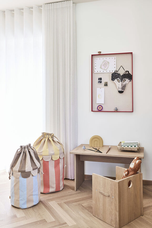 Peili Pluta tabla, 55 x 78 cm, temen jesen