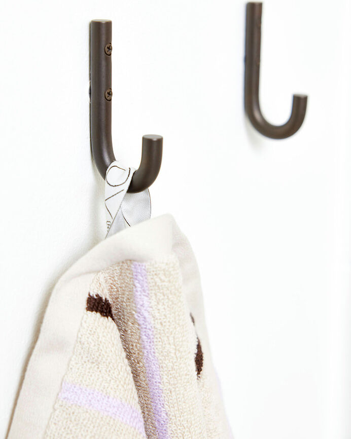 Pieni Γάντζοι επιτοίχιοι, 9 εκ., χρώμιο, 2 τμχ