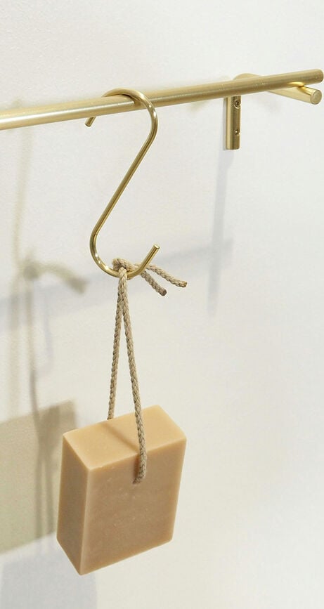 Pieni Rešetka za brisače, 74 cm, medenina