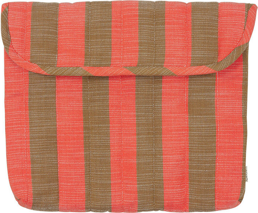 Pouzdro na notebook Futo, 16", hnědo-červené