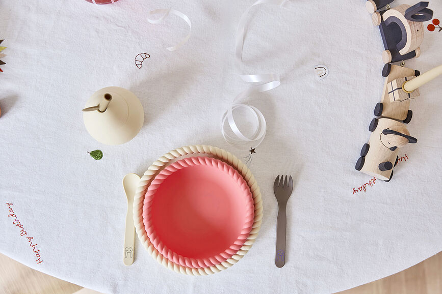 Pullo Couverts Pour Enfants, menthe, Set 2 pièces