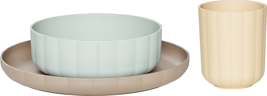 Pullo Otroški set posode, 3-delni