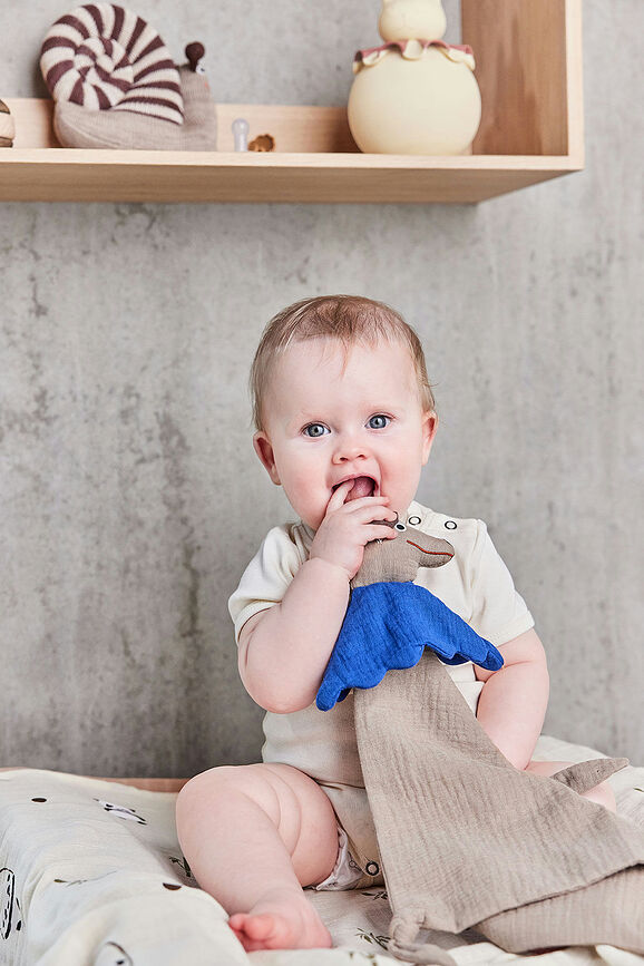 Rabbit Svetilka brezžična, umazano bela