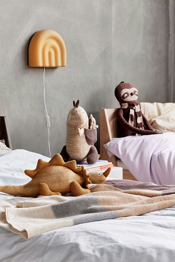 Rainbow Απλίκα με διακόπτη, υπόλευκη