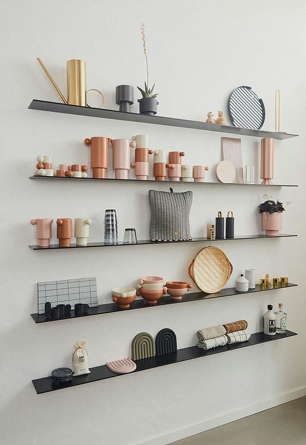 Rainbow Βάση για ζεστά σκεύη, 15 x 15 εκ., παλ ροζ