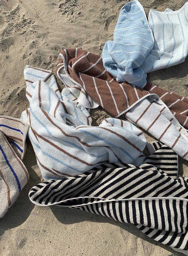 Raita Πετσέτες, 30 x 30 εκ., λευκοπράσινες, 2 τμχ