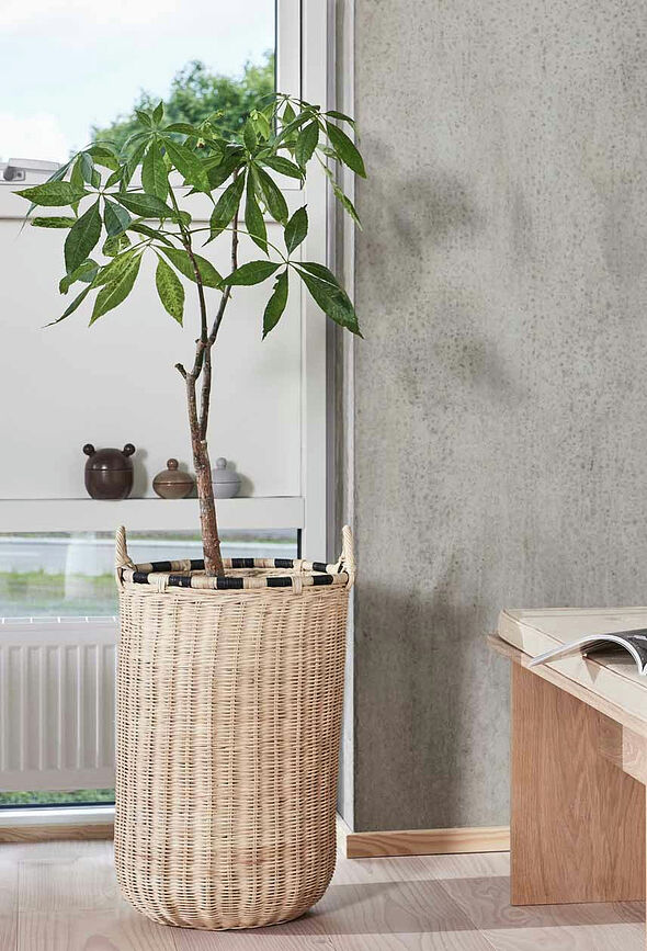 Saga Boîte de Rangement basse, bleu clair