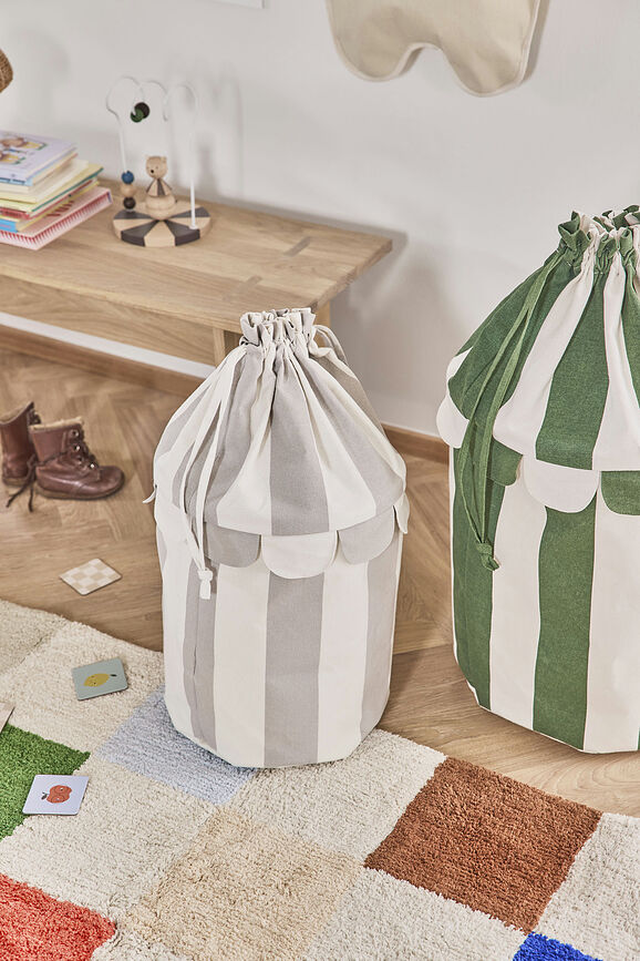 Saga Paniers de Rangement, marron et bleu, Lot de 2