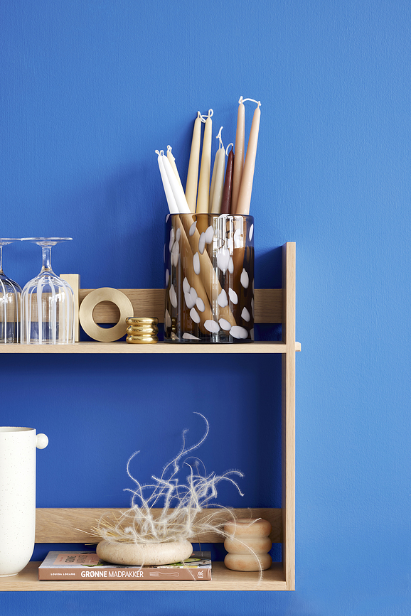 Savi Bougeoir pour bougie classique, 4 cm, laiton brossé