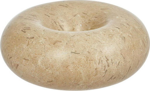 Savi Kerzenhalter für Stabkerze, rund 10 cm, beige