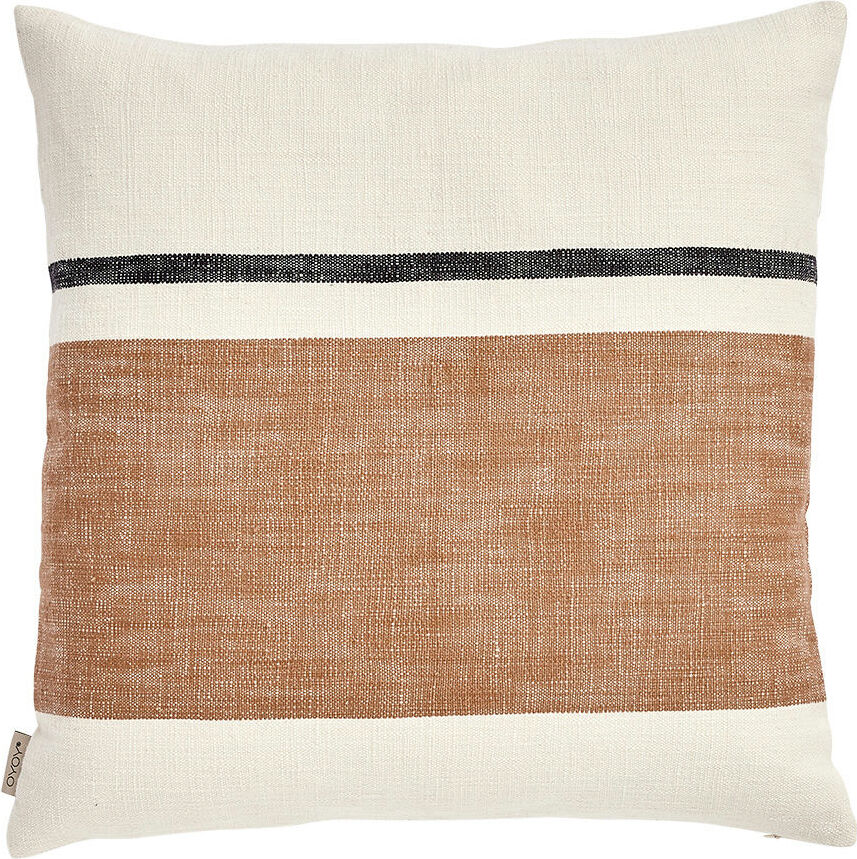 Sofuto Dekokissen 50 x 50 cm, beige-braun