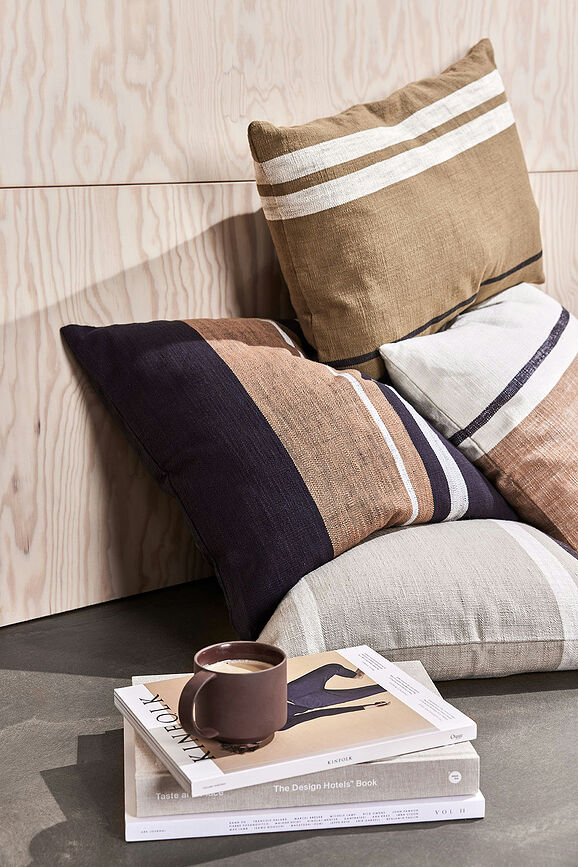 Sofuto Housse de Coussin, 50 x 50 cm, beige