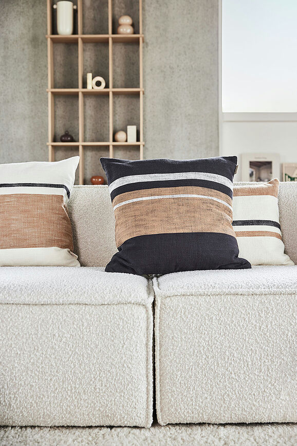 Sofuto Housse de Coussin, 50 x 50 cm, beige