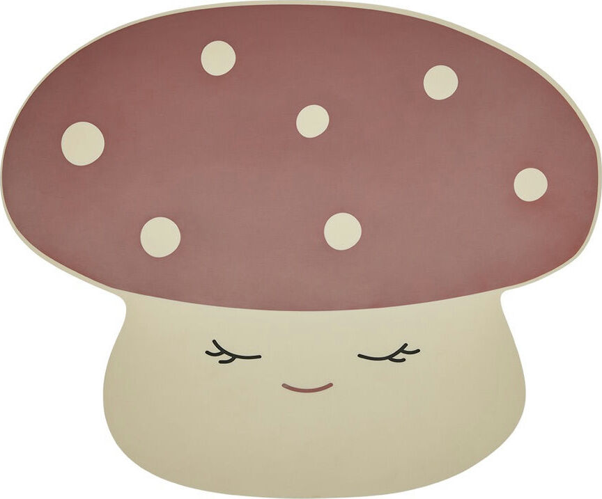 Tischset Mushroom, beige-rot