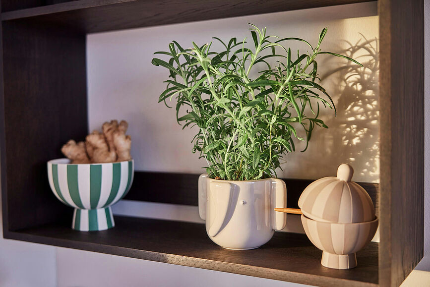 Toppu ΔΟΧΕΙΟ, διακοσμητικό, 8,5 cm, μπεζ