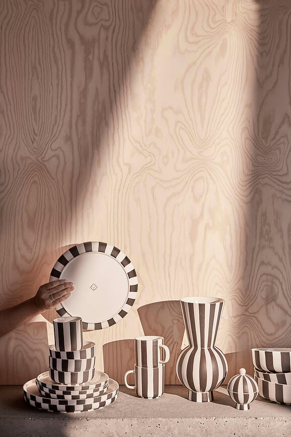 Toppu Pot Décoratif, 8,5 cm, beige