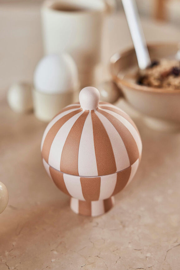 Toppu Pot Décoratif, 8,5 cm, beige