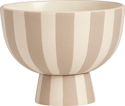 Toppu Schale, 12,6 cm, beige