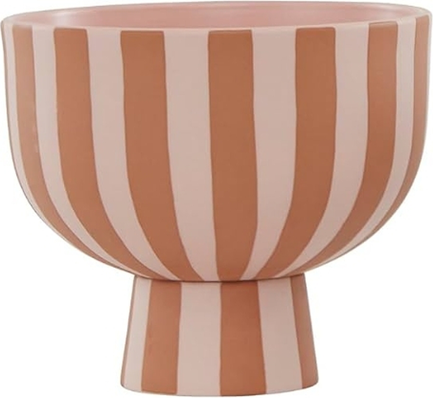 Toppu Skleda, 15 cm, rjavo-roza