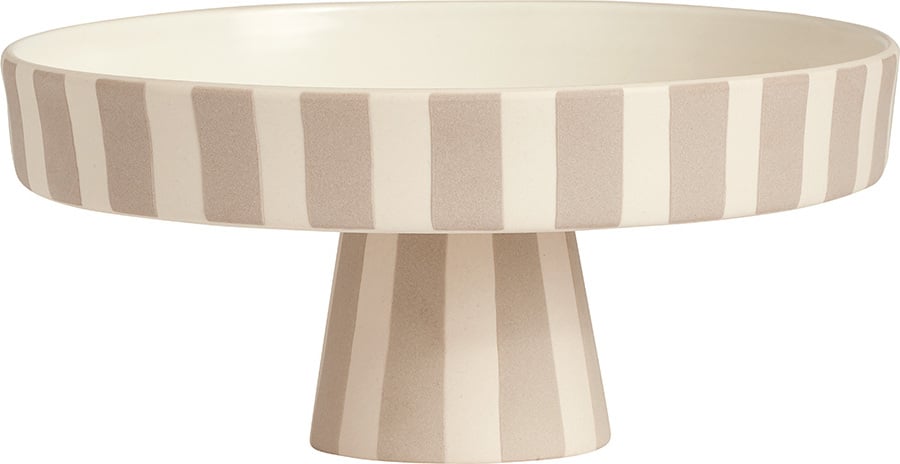 Toppu Tortenplatte 20 x 20 cm, beige