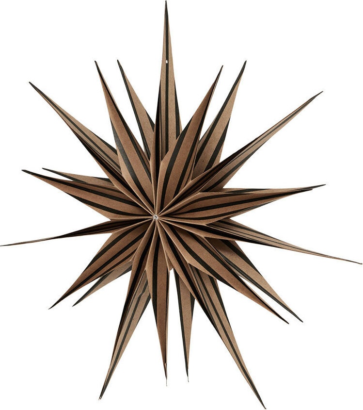 Toppu Weihnachtsdekoration 40 cm, braun-schwarz