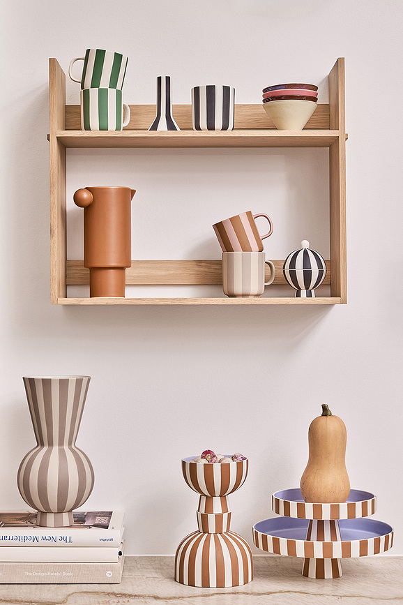 Toppu Zdjela 12,6 cm crveno-bijela